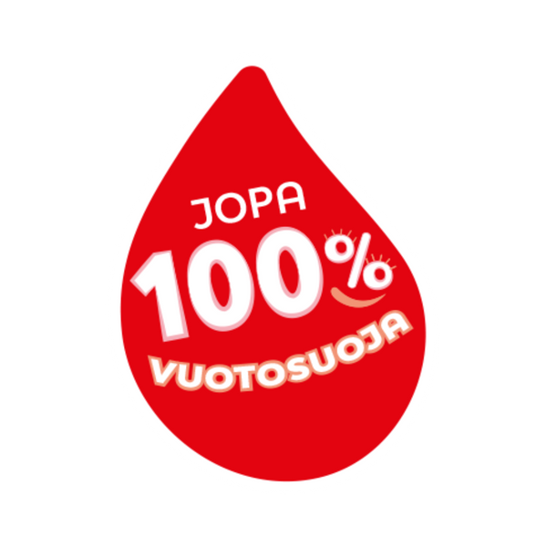 Jopa 100 % vuotosuoja