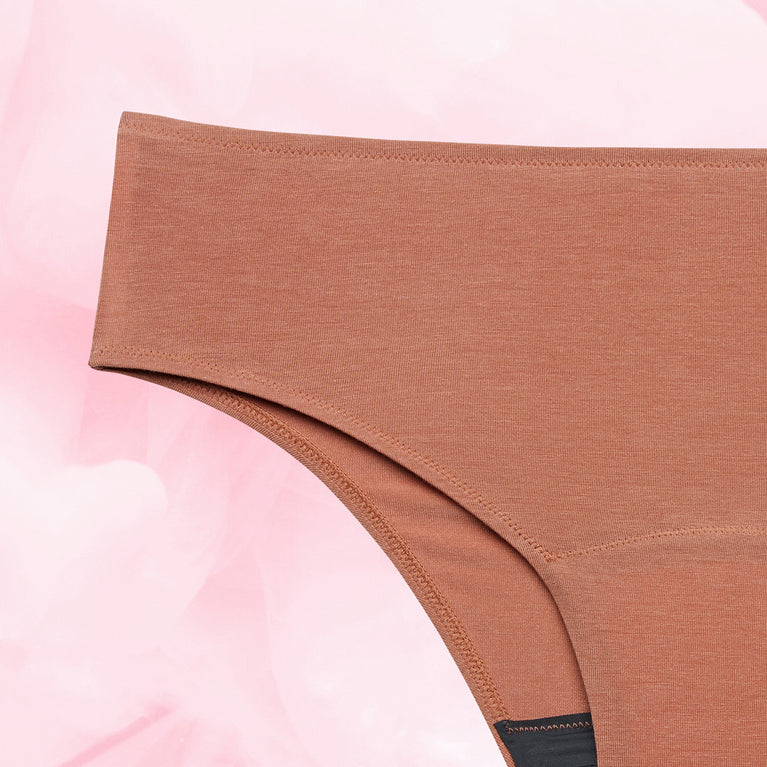 Premium Comfort Brazilian Light period underwear designed for light flow days.