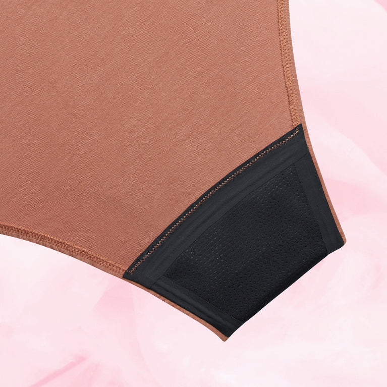 Premium Comfort Brazilian Light menstrual underwear for light flow days, eco-friendly TENCEL™ lyocell.