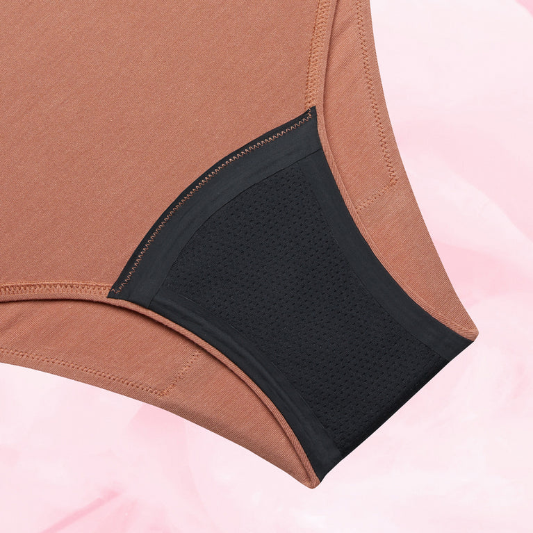 Premium Comfort Brazilian Niukka Vuoto Kuukautisalushousut, soft, absorbent period underwear.