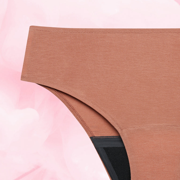 Premium Comfort Brazilian Moderate Flow Period Panties, designed for comfort and absorbency.