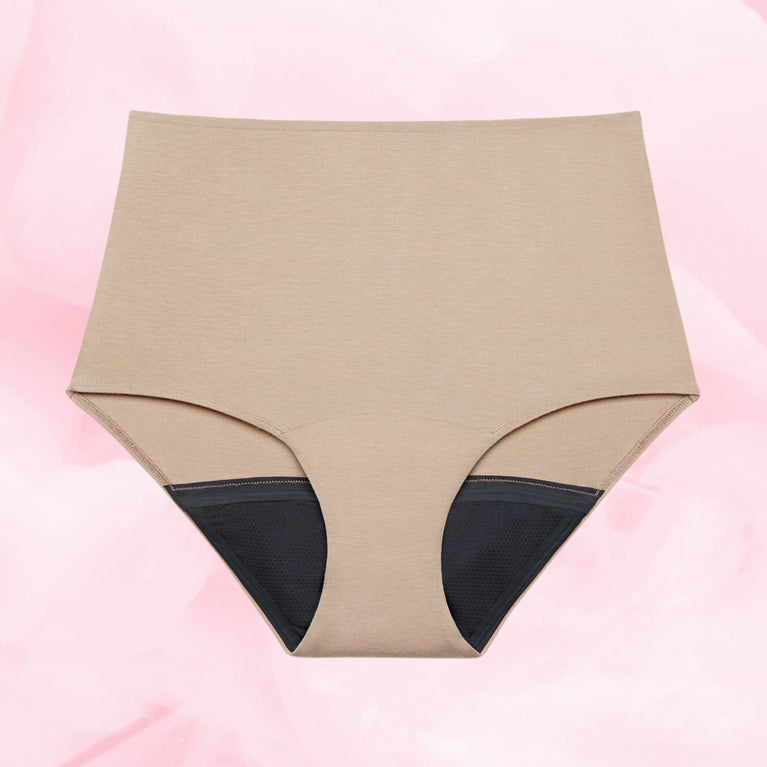 Premium Comfort High Waist Runsas Vuoto Kuukautisalushousut