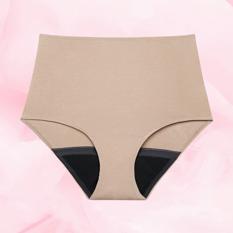 Premium Comfort High Waist Kohtalainen Vuoto Kuukautisalushousut