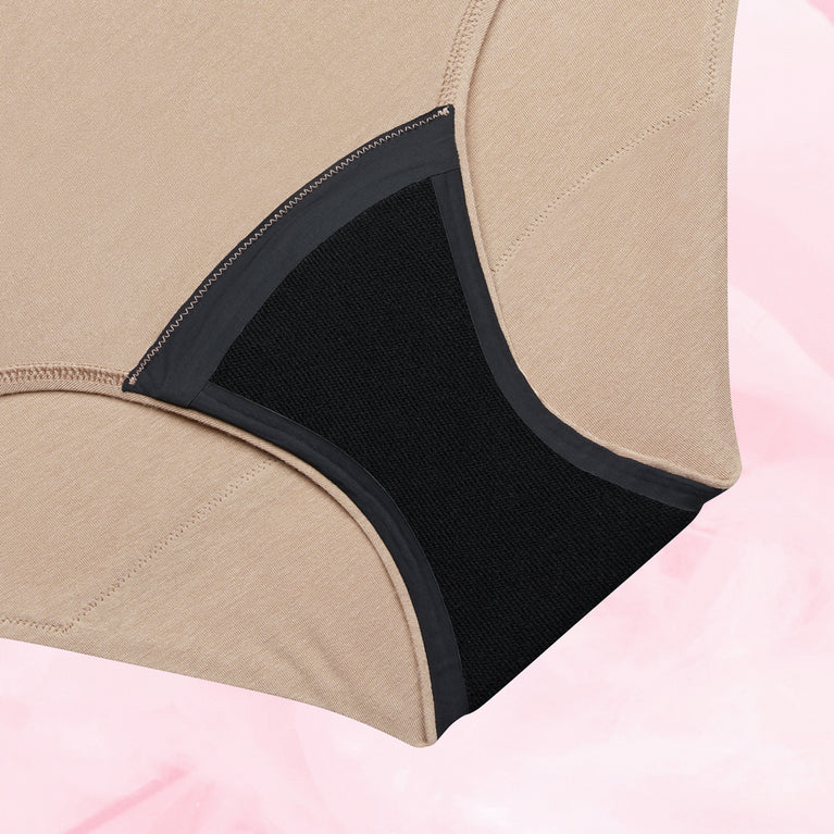 Premium Comfort High Waist Kohtalainen Vuoto Kuukautisalushousut