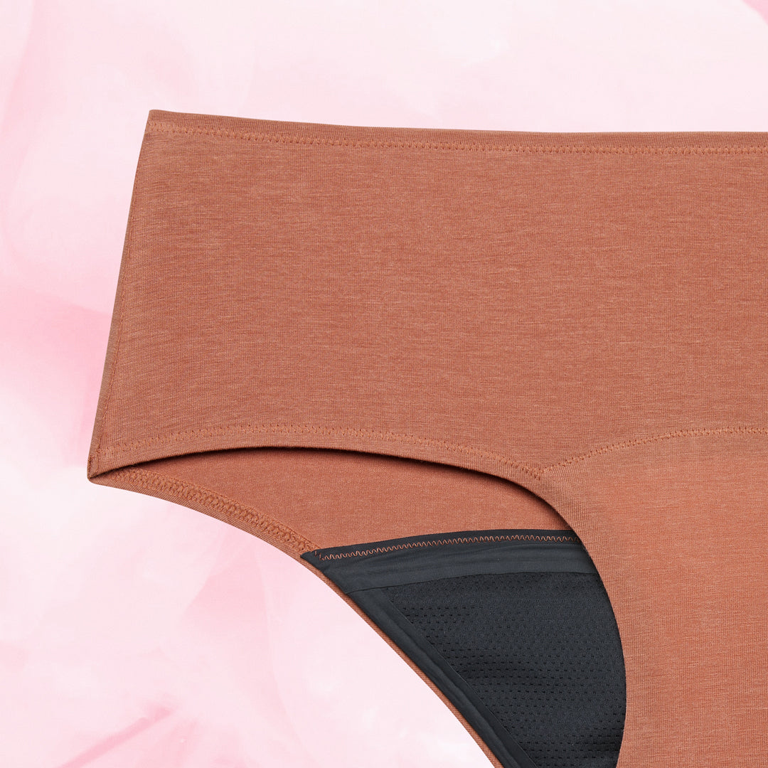 Premium Comfort Hipster Niukka Vuoto Kuukautisalushousut