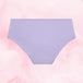 ComfortFit Essentials Hipster for light flow, breathable organic cotton, high-waisted.