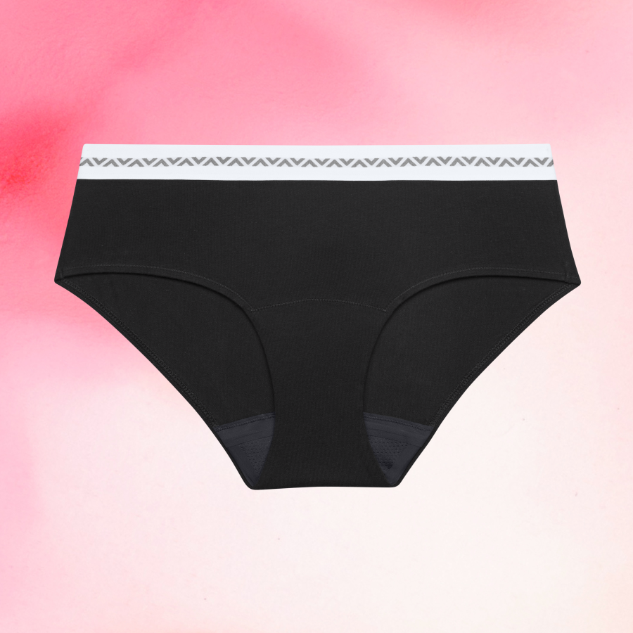 Period Underwear
      Niukka vuotoessentials-hipster-light-logo-kuukautisalushousut