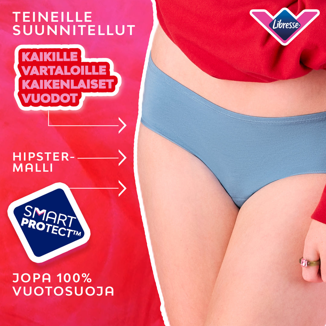 Teens Hipster Runsas vuoto - vuotosuoja kaikille vartaloille.