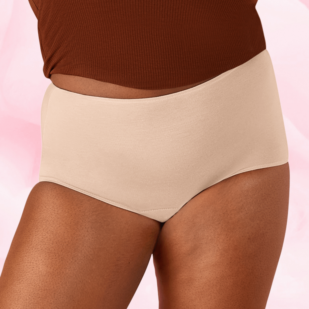 Period Underwear
      Niukka vuotopremium-comfort-high-waist-light