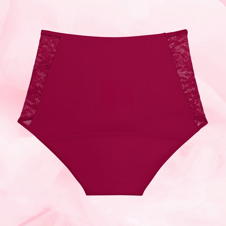 High-waisted Libresse™ Floral Period Underwear for heavy flow.