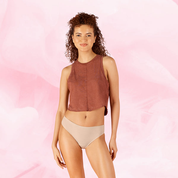 Premium Comfort Brazilian Runsas Vuoto Kuukautisalushousut