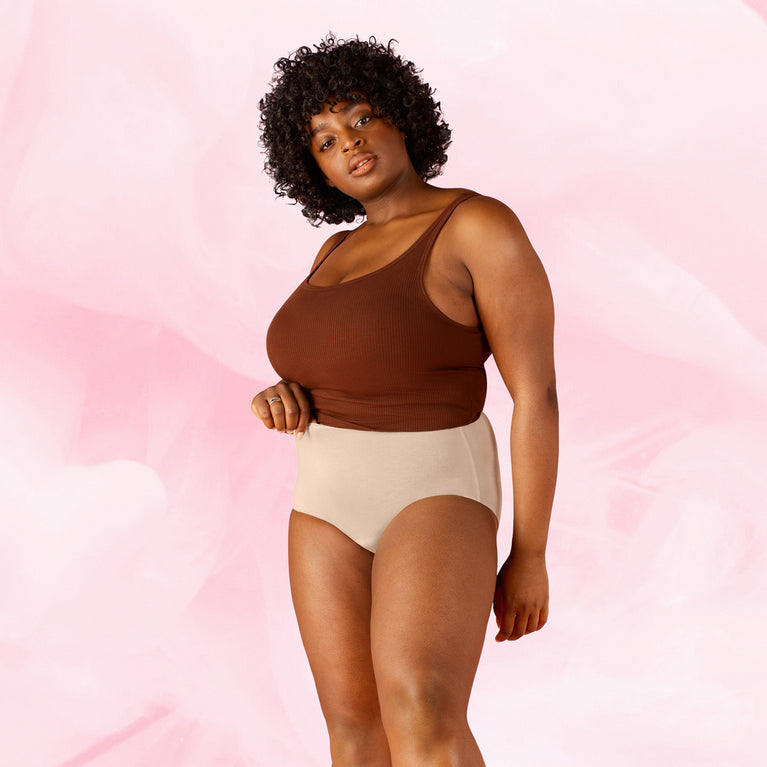 Premium Comfort High Waist Runsas Vuoto Kuukautisalushousut