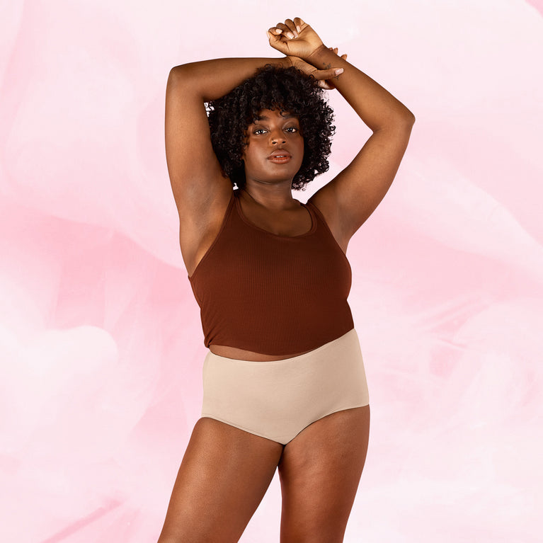 Premium Comfort High Waist Niukka Vuoto Kuukautisalushousut