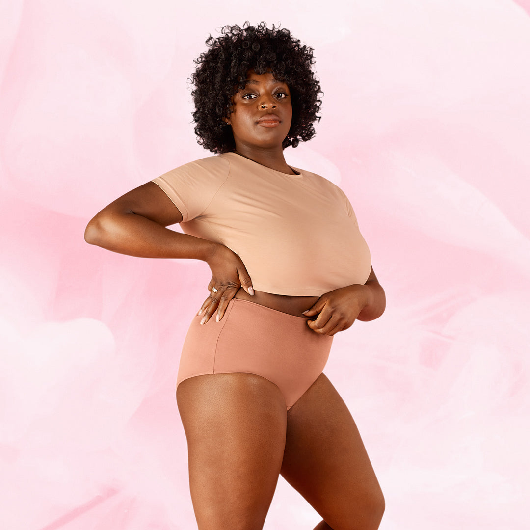 Period Underwear
      Niukka vuotopremium-comfort-high-waist-light
