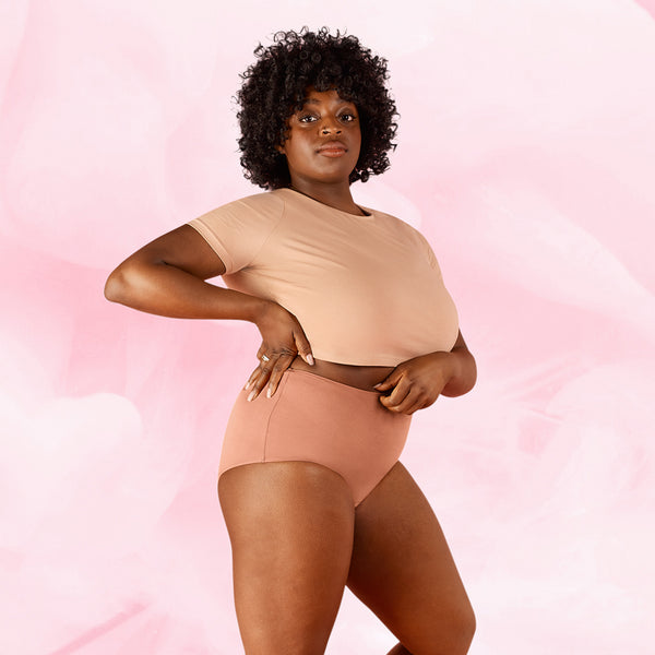 Premium Comfort High Waist Niukka Vuoto Kuukautisalushousut