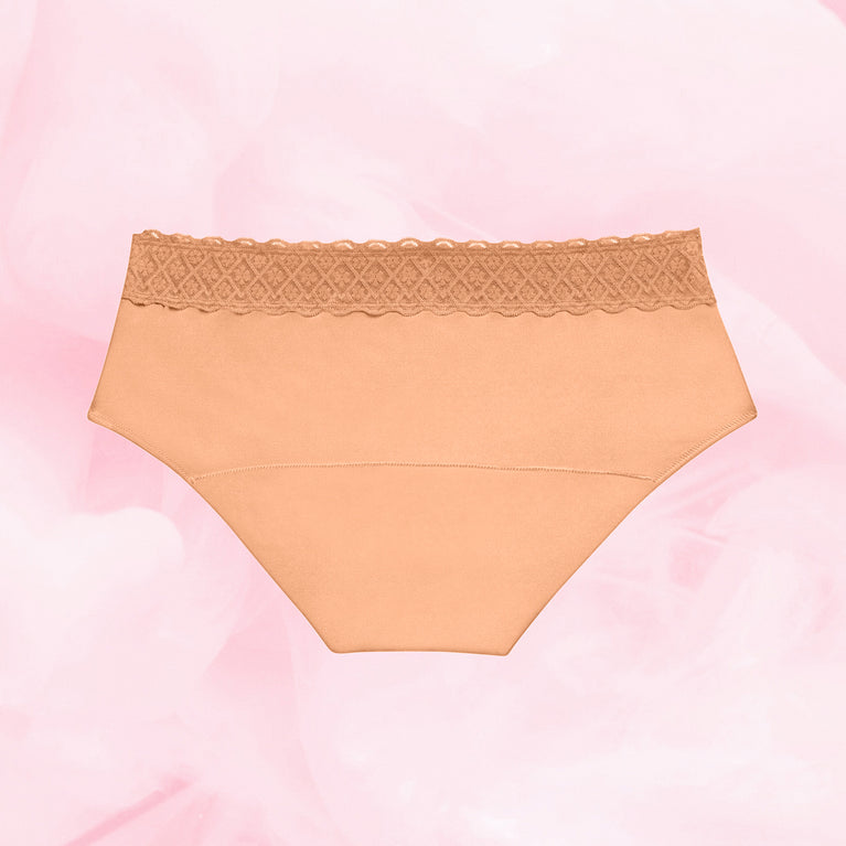 Hipster Full Lace Runsas Vuoto Kuukautisalushousut