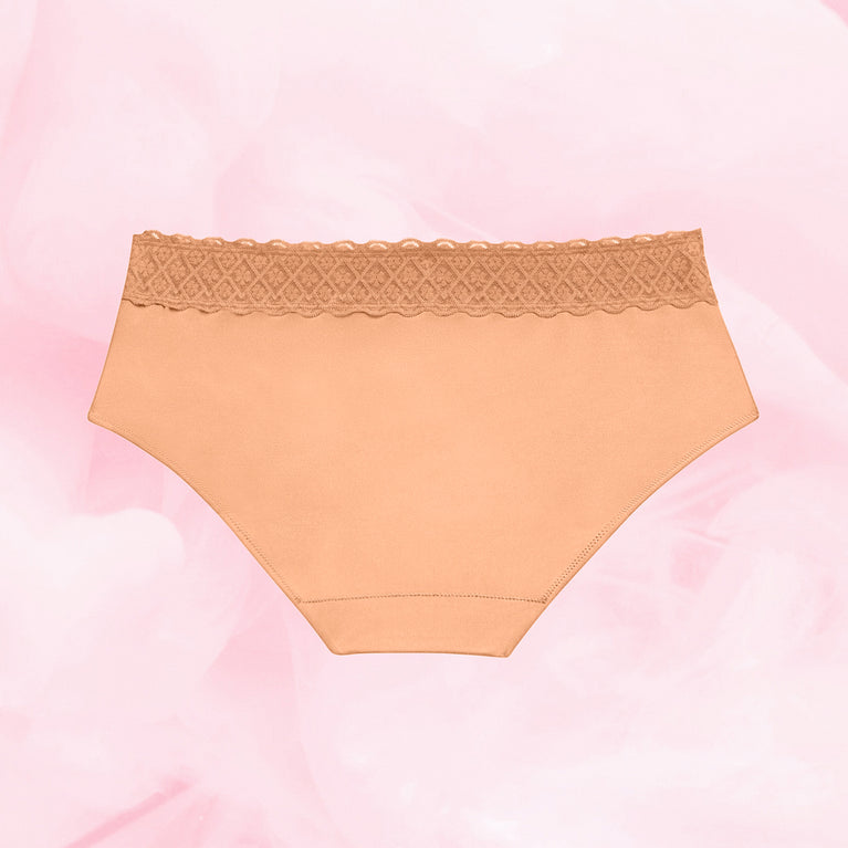 Hipster Full Lace Niukka Vuoto Kuukautisalushousut