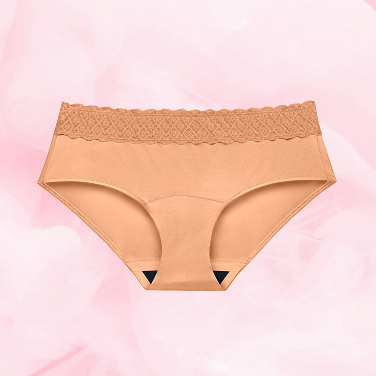 Hipster Full Lace Niukka Vuoto Kuukautisalushousut