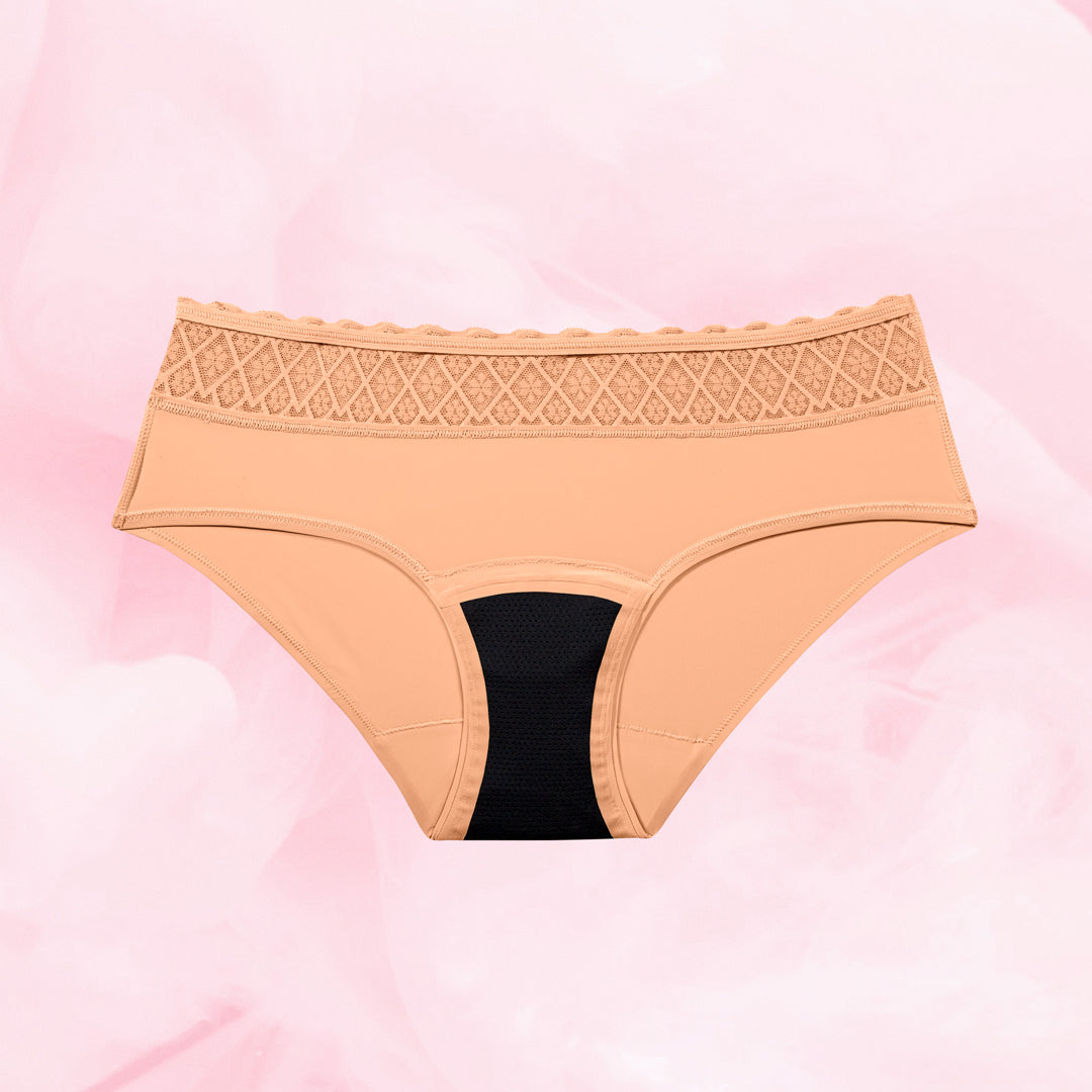 Hipster Full Lace Niukka Vuoto Kuukautisalushousut