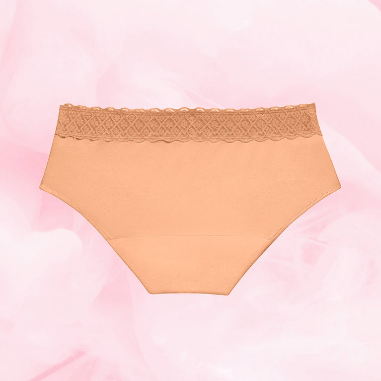 Hipster Full Lace Kohtalainen Vuoto Kuukautisalushousut