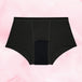 Teens Boxer Runsas vuoto - mustat kuukautisalushousut.