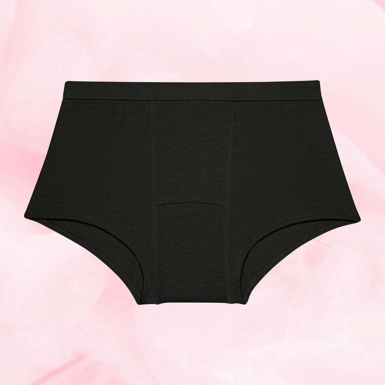 Teens Boxer Kohtalainen vuoto 3-pack korkeavyötäröiset mustat alushousut.