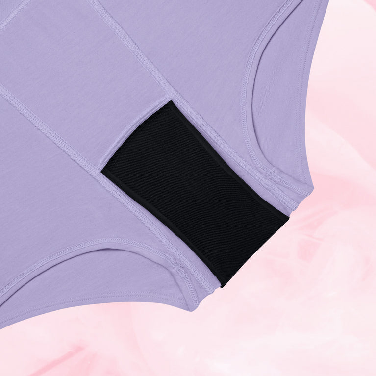 Teens Boxer Kohtalainen vuoto, puuvillaiset alushousut mustalla paneelilla.