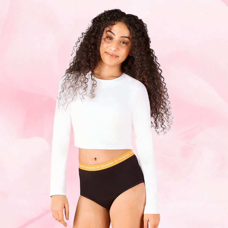 Teen Brief Runsas Vuoto -kuukautisalushousut