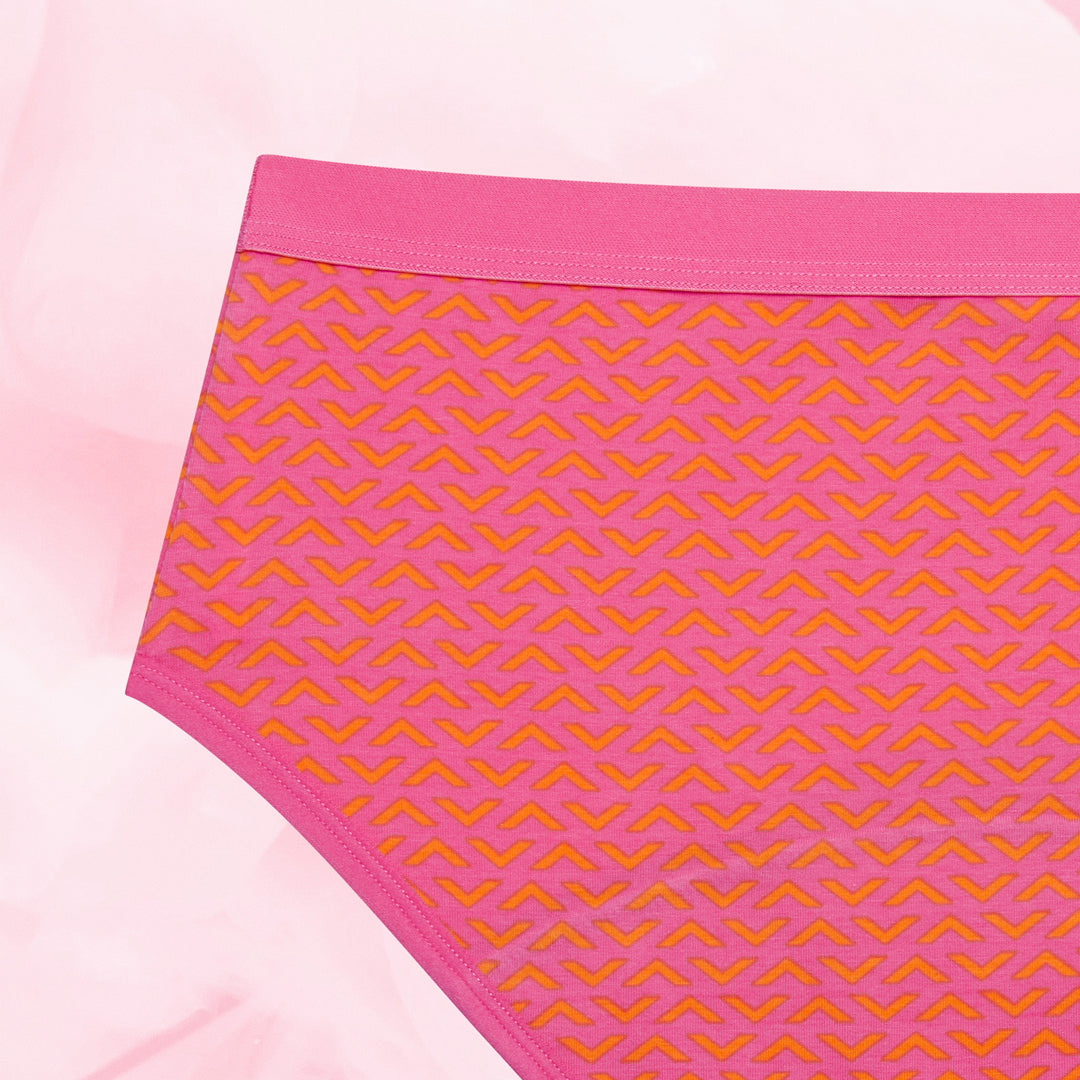 Teen Hipster Kohtalainen Vuoto -kuukautisalushousut, reusable period underwear for moderate flow.