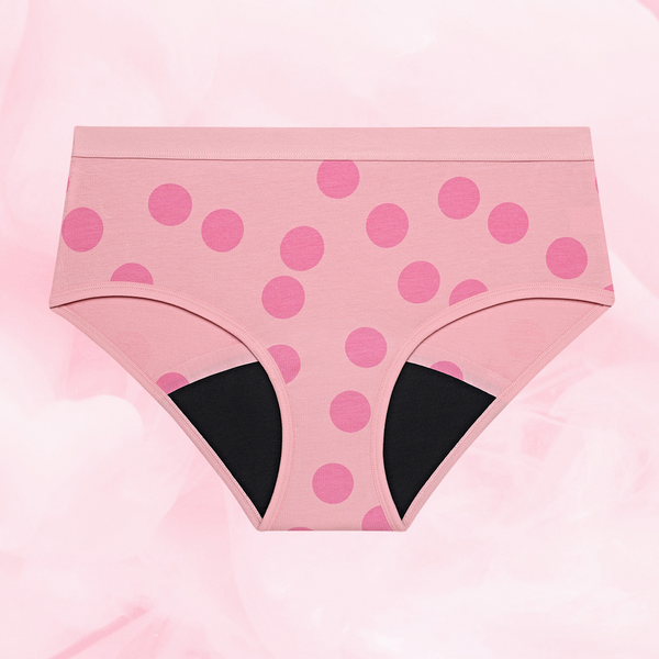 Teen Hipster Print Runsas Vuoto (3-pack) -kuukautisalushousut