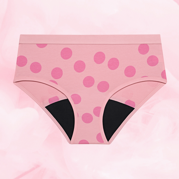 Teen Hipster Print Kohtalainen Vuoto (3-pack) -kuukautisalushousut