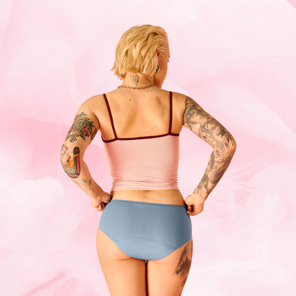 ComfortFit Essentials Hipster runsas vuoto -kuukautisalushousut