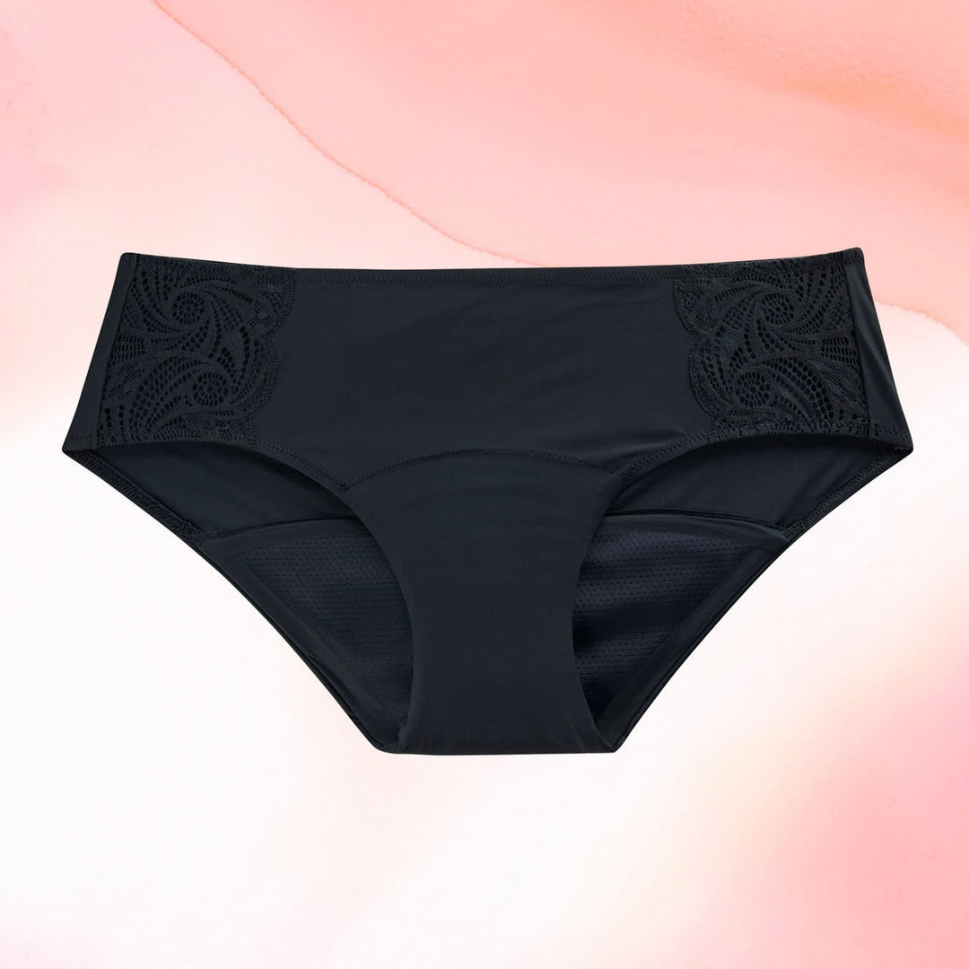 Period Underwear
      Kohtalainen vuotohipster-side-lace-moderate